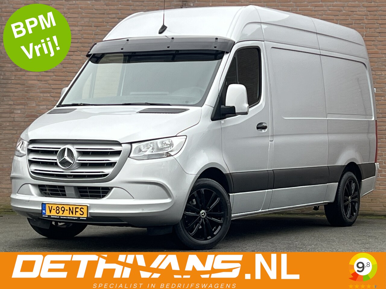 Mercedes-Benz Sprinter - 315CDI 150PK L2H2 9G-Tronic / M-Bux / Carplay / RWD - AutoWereld.nl