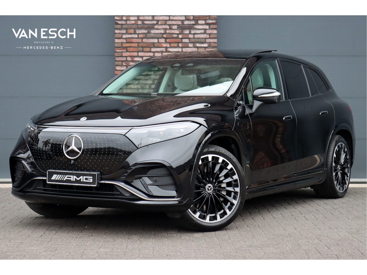 Mercedes-Benz EQS SUV - 450 4MATIC AMG Line 118 kWh | Facelift | Hyperscreen | Achterasbesturing | Airmatic | Dist - AutoWereld.nl