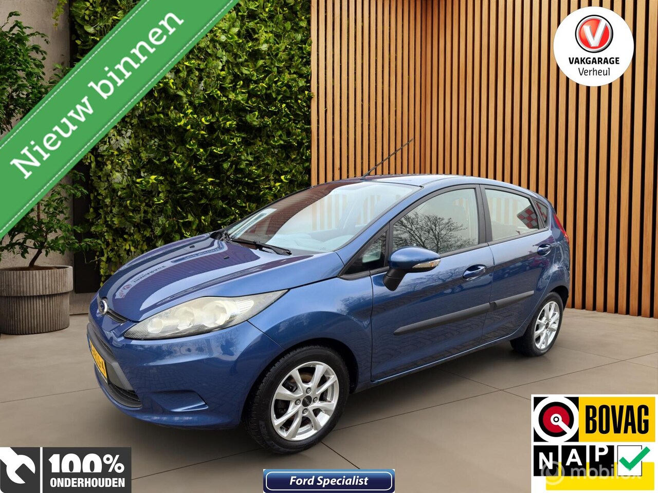 Ford Fiesta - 1.25 Trend|82Pk|5Drs|Airco|Boekjes|Nap - AutoWereld.nl