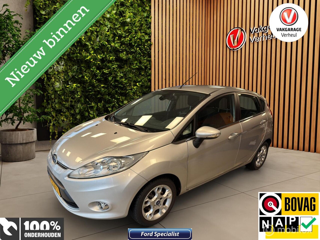 Ford Fiesta - 1.25 Titanium|82pk|Cruise|Clima|Boekjes|Nap - AutoWereld.nl