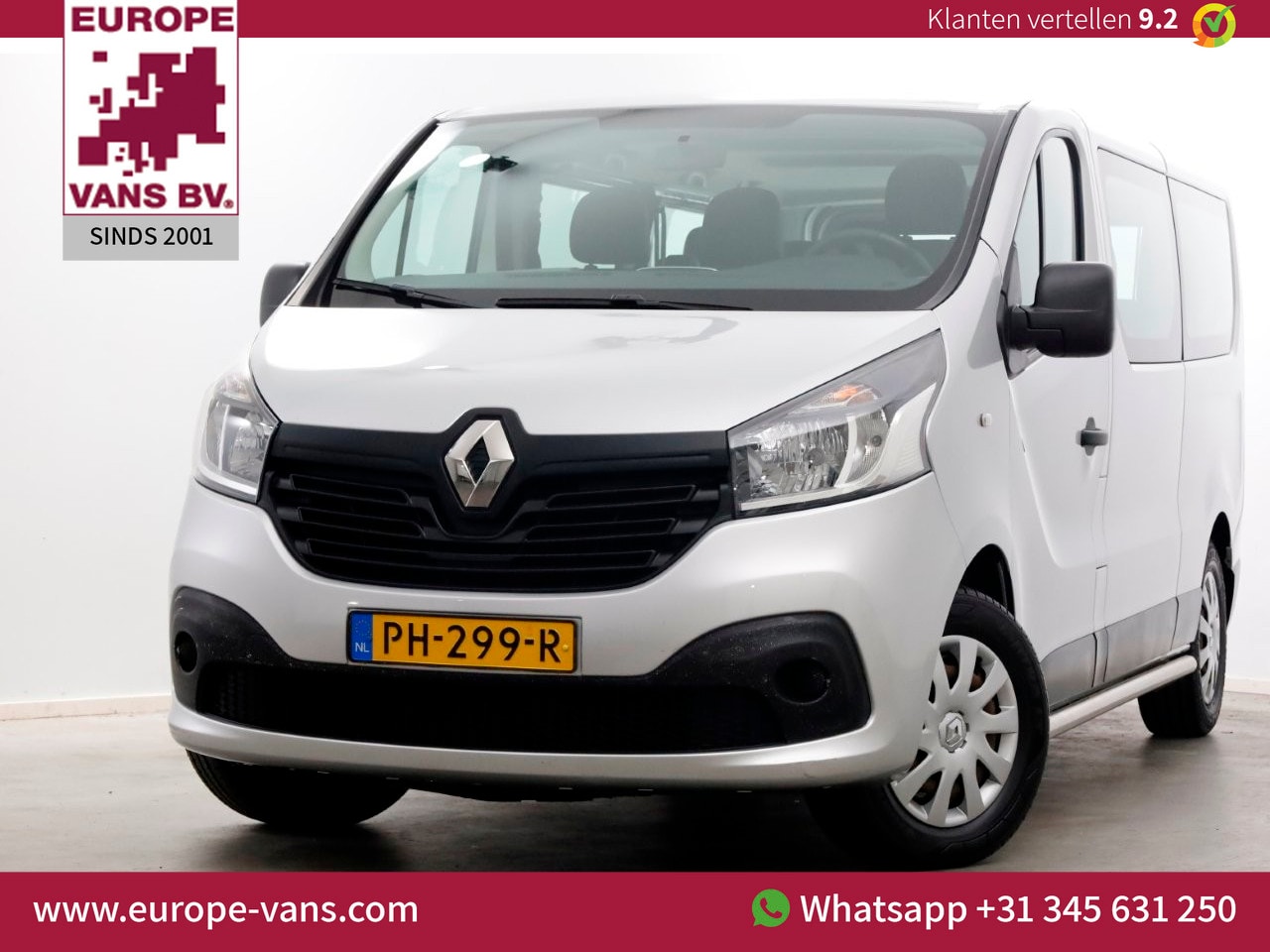 Renault Trafic Passenger - 1.6 dCi E6 L2H1 Personenbus Incl BTW/BPM 07-2017 - AutoWereld.nl