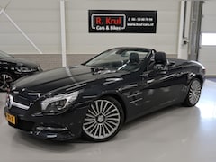 Mercedes-Benz SL-klasse Cabrio - 350 Cabrio Panoramadak H&K Leer Nekverwarming Camera 19 inch Massage Stoelverkoeling Sport