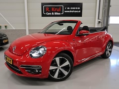 Volkswagen Beetle Cabriolet - 1.2 TSI Sound Xenon Fender Camera Navigatie 18 inch Windscherm Airco-ecc Cruise Stoelverwa