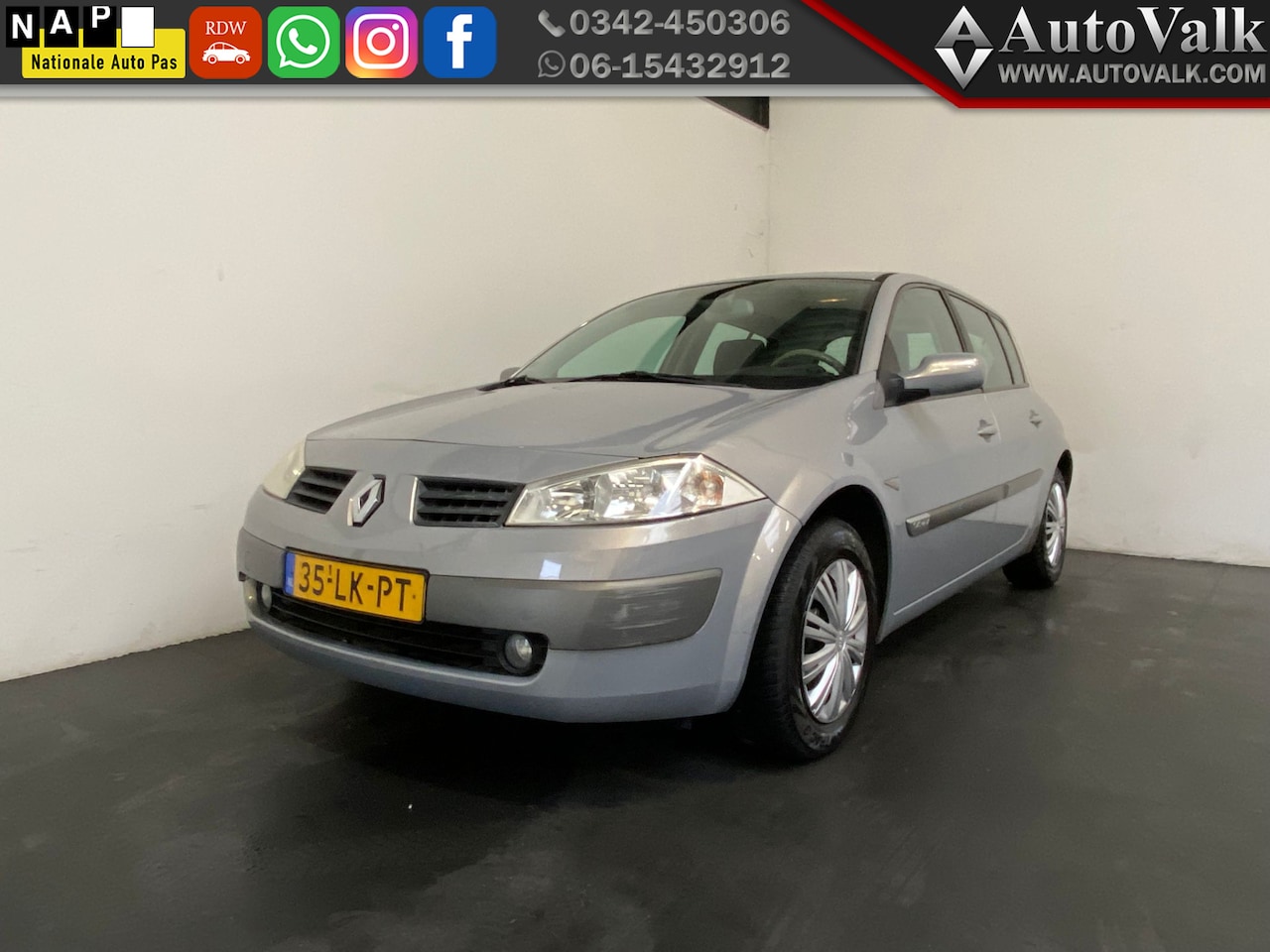 Renault Mégane - 1.4-16V Expression Comfort 1.4-16V Expression Comfort - AutoWereld.nl