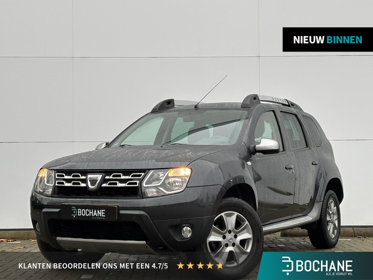 Dacia Duster - 1.2 TCe 4x2 Prestige | Leder Interieur | Aanhangwagen geremd 1500 kg | - AutoWereld.nl