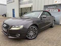 Audi A5 Cabriolet - 1.8 TFSI S-edition / Clima / Cruise / Navi / Leder / Xenon / PDC / Stoelverw