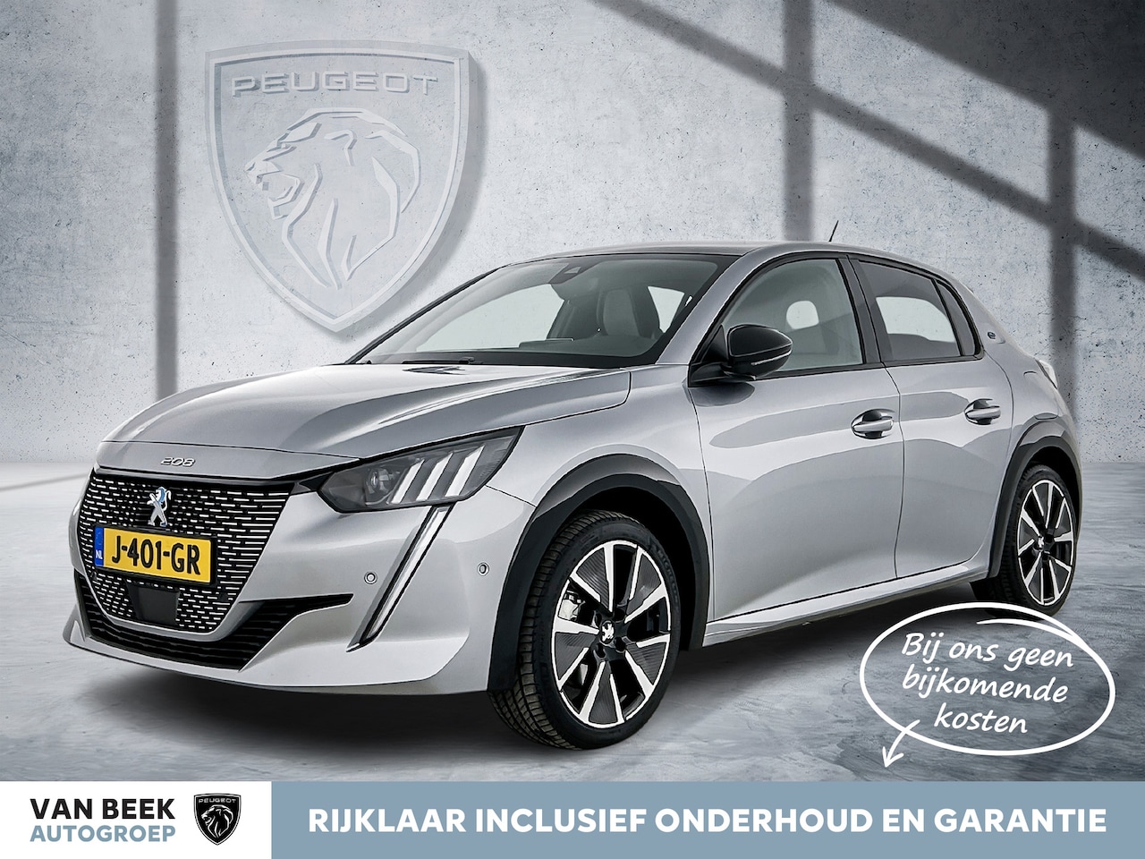 Peugeot e-208 - EV GT 350 50 kWh | Rijklaar | Panoramadak | Adaptive Cruise | Leder | - AutoWereld.nl