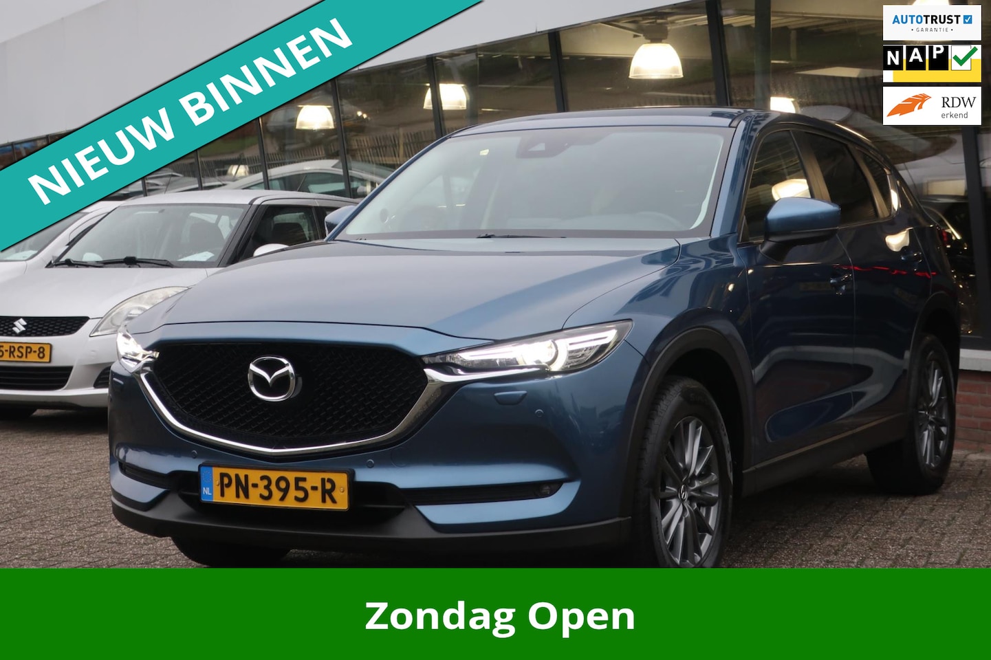 Mazda CX-5 - 2.0 SkyActiv-G 165 Skylease GT 2e EIG_LED_LEDER_NAVI_BOSE_TREKHAAK. - AutoWereld.nl