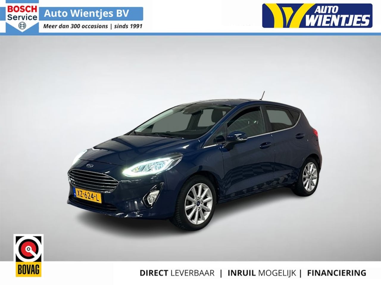 Ford Fiesta - 1.0 EcoBoost | Titanium 5-Drs | Airco | Cruise | Navi - AutoWereld.nl