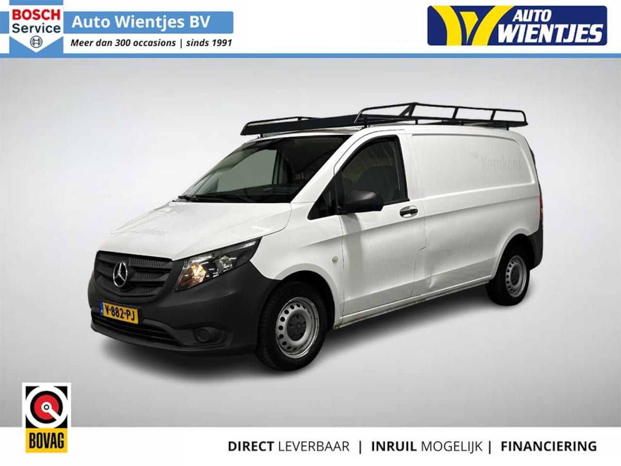 Mercedes-Benz Vito - 111 CDI | Functional Lang 3-Pers | Airco | Cruise - AutoWereld.nl