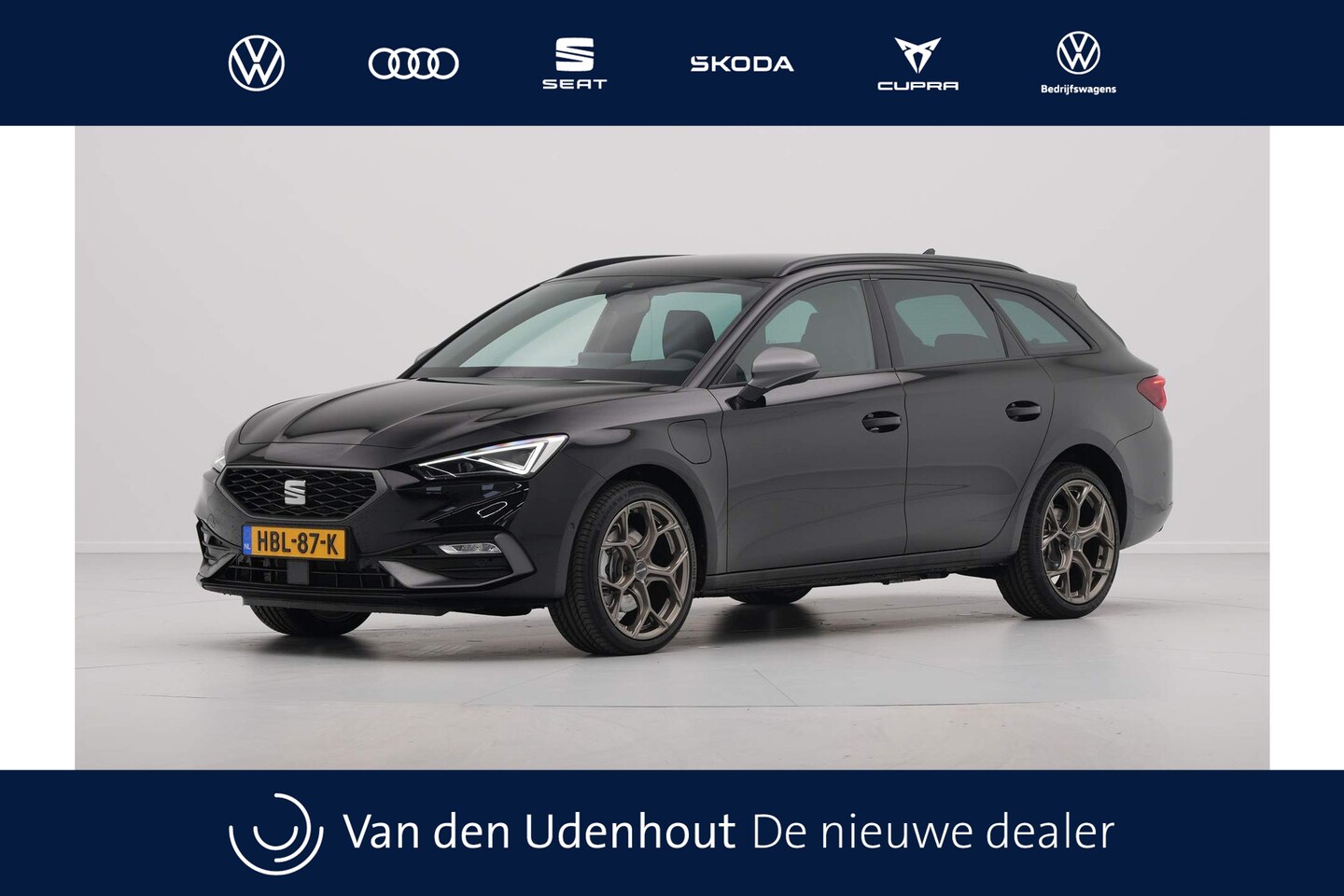 SEAT Leon Sportstourer - 1.5 TSI e-Hybrid FR Business PHEV Navigatie Carplay Sideassist Pdc Camera, Travel Assist, - AutoWereld.nl