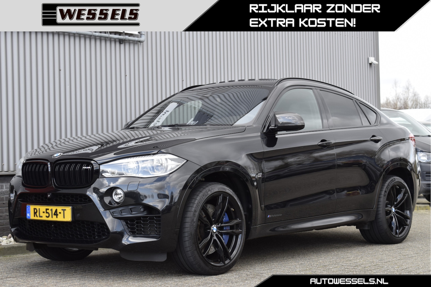 BMW X6 - M Black Fire Edition 576PK slechts 4 in NL! Origineel NL-auto! - AutoWereld.nl