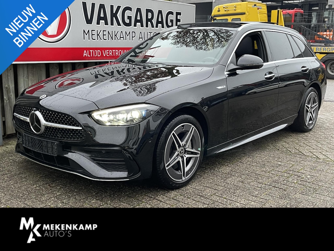 Mercedes-Benz C-klasse Estate - 300 e AMG Line 18"/Panoramadak/Laser LED/Trekhaak/Stoelverwarming + memory l + r/Adaptieve - AutoWereld.nl