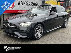 Mercedes-Benz C-klasse Estate - 300 e AMG Line 18"/Panoramadak/Laser LED/Trekhaak/Stoelverwarming + memory l + r/Adaptieve