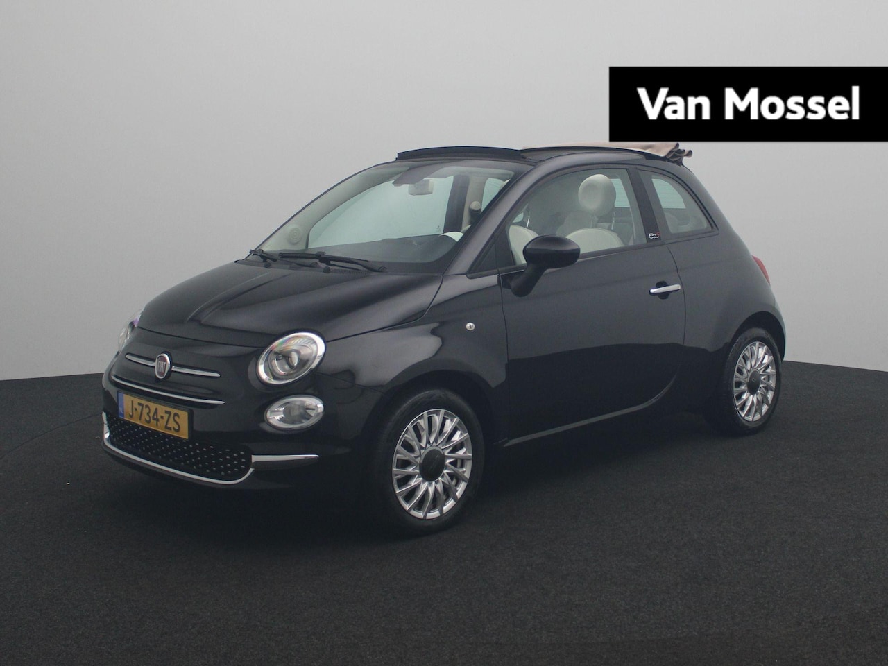 Fiat 500 C - 1.0 Hybrid Lounge | Apple Carplay | Airco | DAB | - AutoWereld.nl
