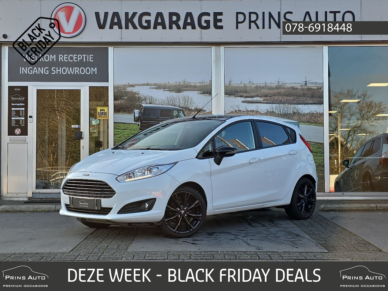 Ford Fiesta - 1.0 Turbo White Edition |PARKEERSENSOREN|AIRCO| 4147 - AutoWereld.nl