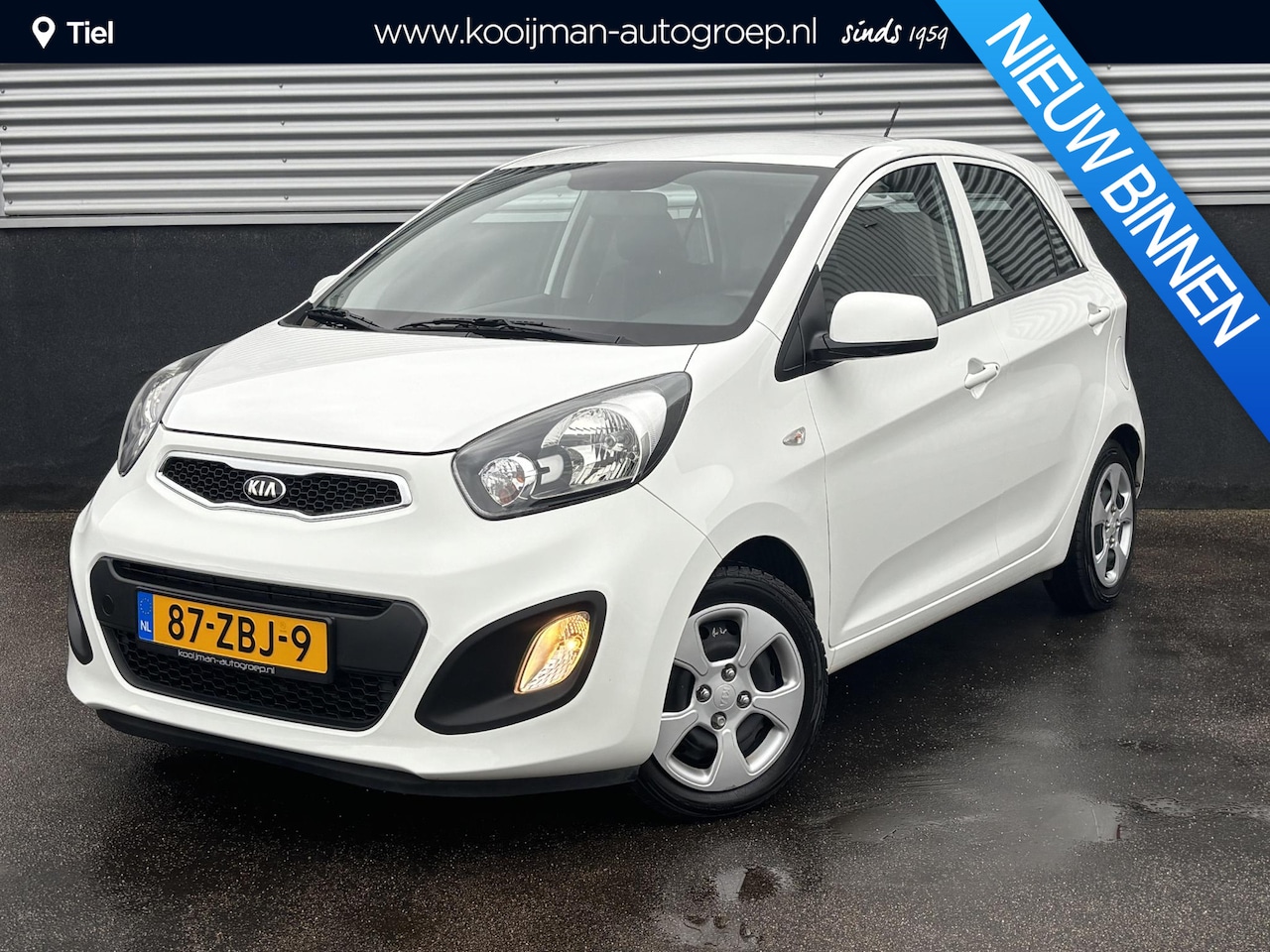 Kia Picanto - 1.0 CVVT Comfort Pack UNIEKE KM-stand! Airco, Nieuw geleverd en dealeronderhouden, 1e eign - AutoWereld.nl