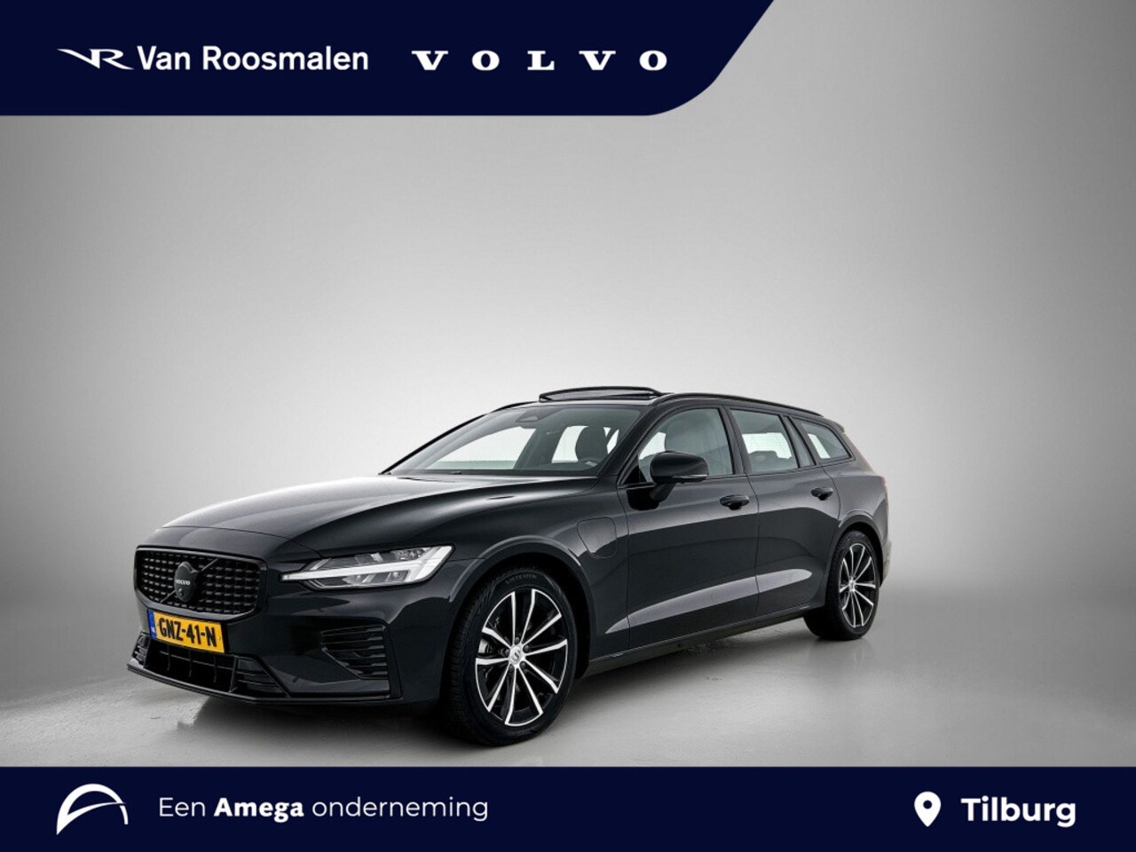 Volvo V60 - 2.0 T6 Black Edition | Panorama Dak | 360* | Trekhaak | Sportled - AutoWereld.nl