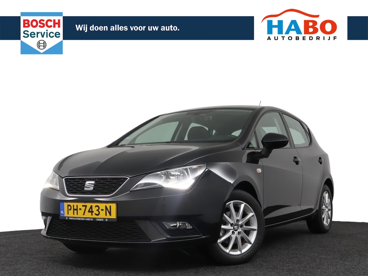 SEAT Ibiza - 1.0 TSI STYLE CONNECT 5DRS AC/CRUISE/NAV/REGEN.SENS/PARK.SENS - AutoWereld.nl