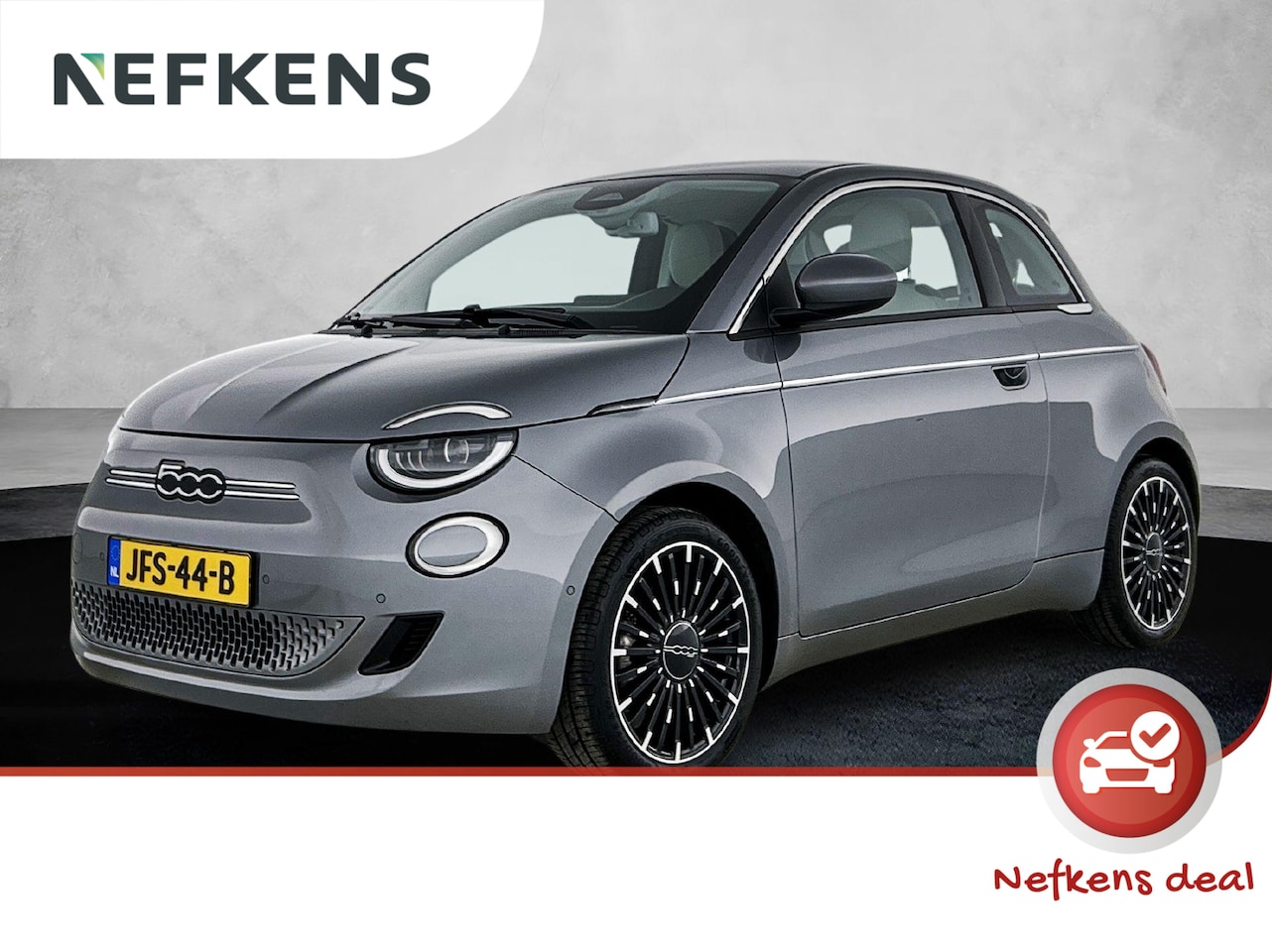 Fiat 500 - 3+1 La Prima 42 kWh 118pk Automaat | Glazen Dak | Navigatie | Climate Control | Cruise Con - AutoWereld.nl