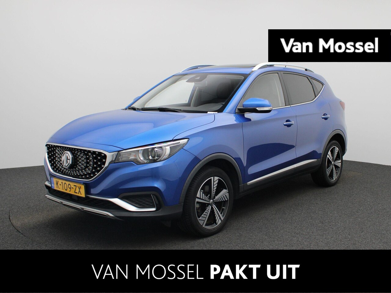MG ZS - Luxury 45 kWh | Panoramadak | Leder | Camera | Carplay / Android | Parkeersensoren | LM Ve - AutoWereld.nl