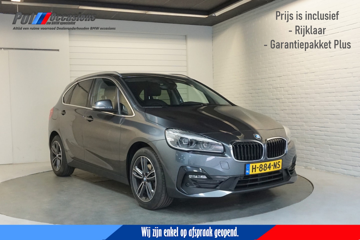 BMW 2-serie Active Tourer - 218i Automaat | Sportinter | Headup | DAB+ | Leer - AutoWereld.nl