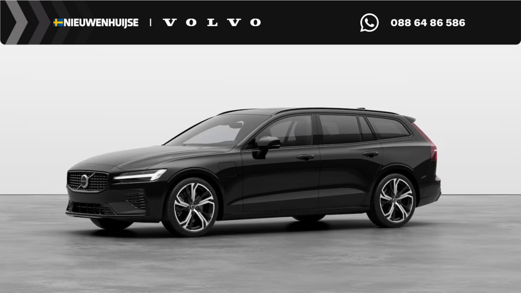 Volvo V60 - T8 Plug-in hybrid AWD Plus Dark Performance Edition | Panoramadak | Harman Kardon | Extra - AutoWereld.nl
