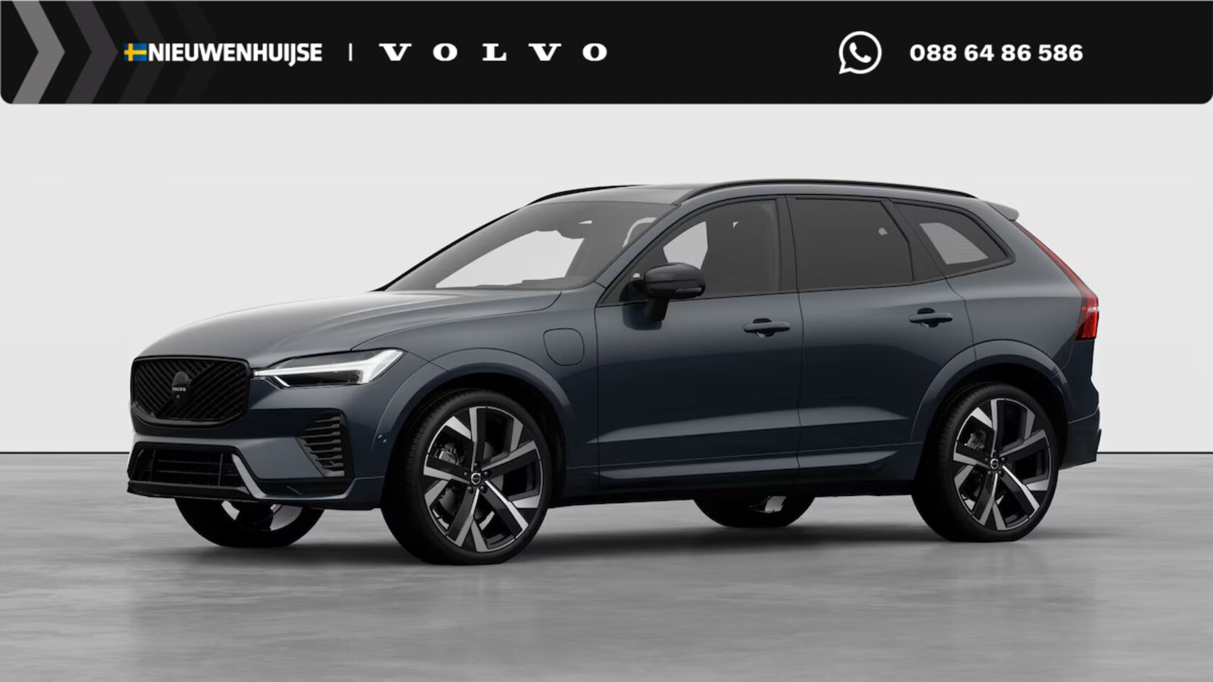 Volvo XC60 - T6 Plug-in hybrid AWD Plus Black Edition | Luchtvering | Harman Kardon | Head up display | - AutoWereld.nl
