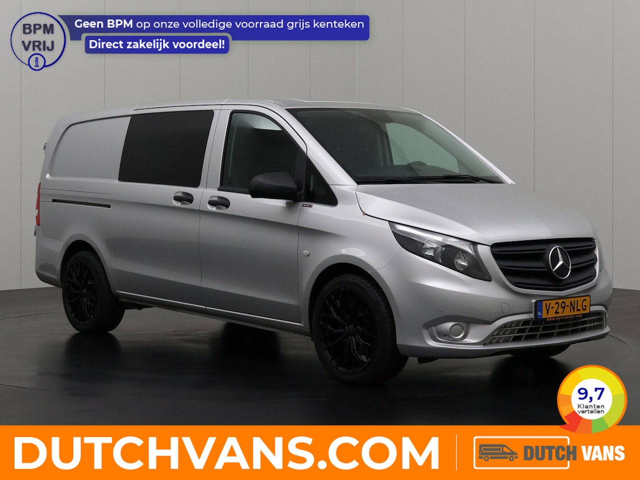 Mercedes-Benz Vito - 116CDI Lang 9G-Tronic Automaat Achterderen | Navigatie | Camera | Multimedia - AutoWereld.nl