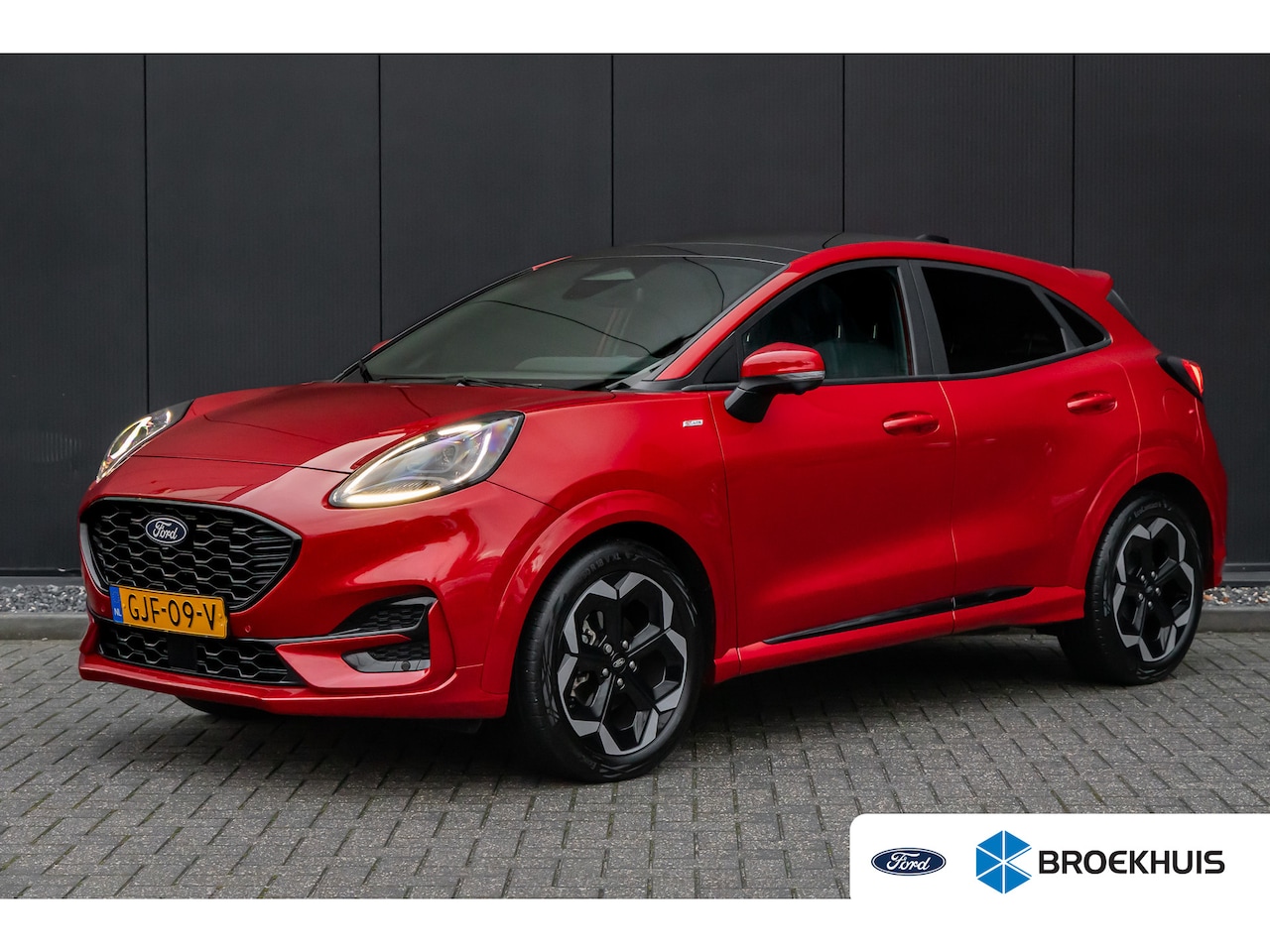 Ford Puma - 1.0 E.B. Hybrid ST-Line X Automaat Pano-dak | 360 Camera | Adaptieve cruise | Dodehoek det - AutoWereld.nl