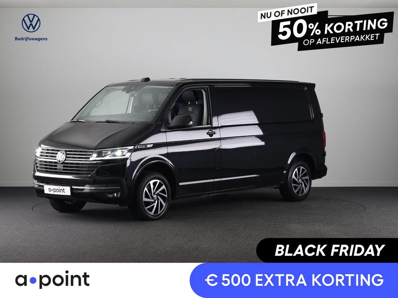 Volkswagen Transporter - 2.0 TDI L2H3 28 Bulli 180PK DSG | Navigatie | Trekhaak | Lederen interieur | - AutoWereld.nl