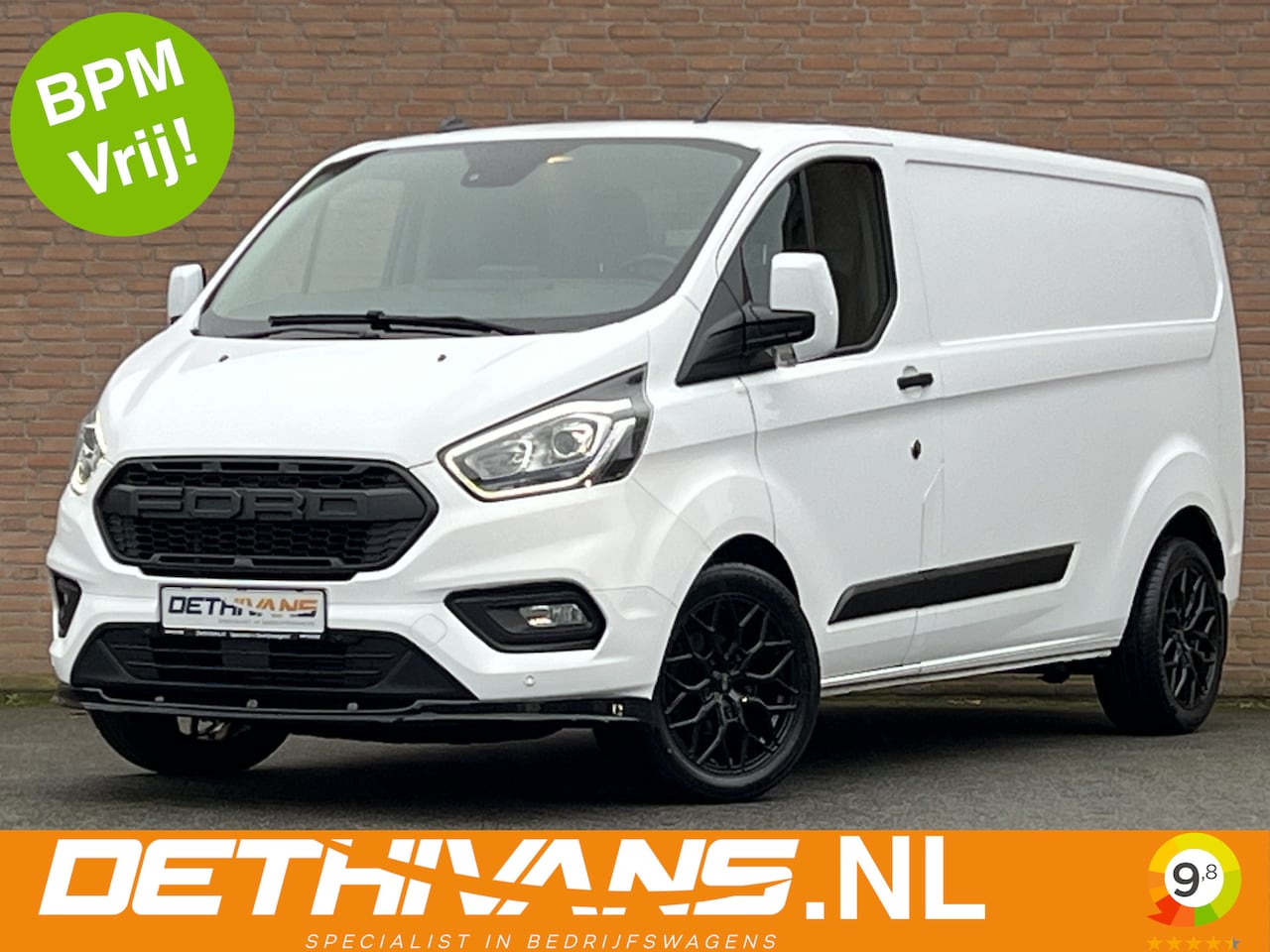 Ford Transit Custom - 2.0TDCI 130PK Lang / Raptor Edition / Carplay / Euro 6 - AutoWereld.nl