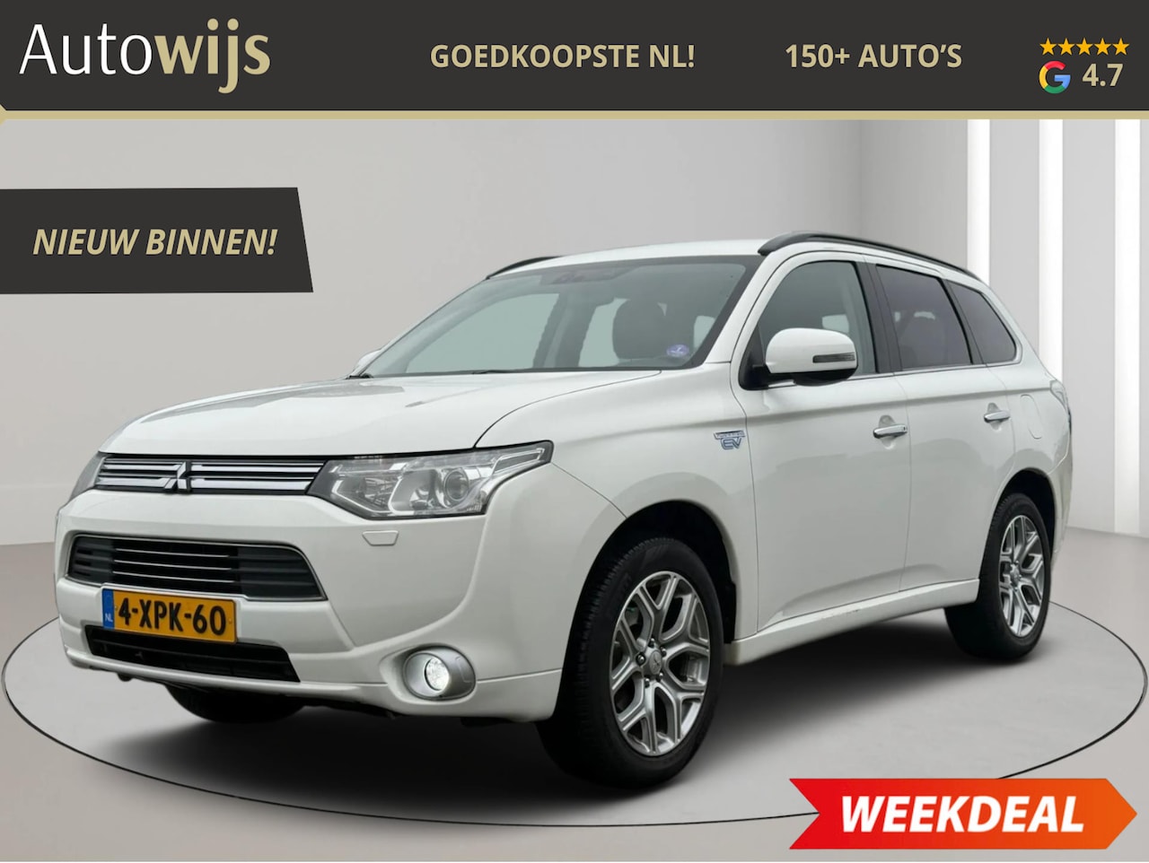 Mitsubishi Outlander - 2.0 PHEV Executive Edition|NL AUTO|CAMERA|GOED ONDERHOUDEN|CRUISE - AutoWereld.nl