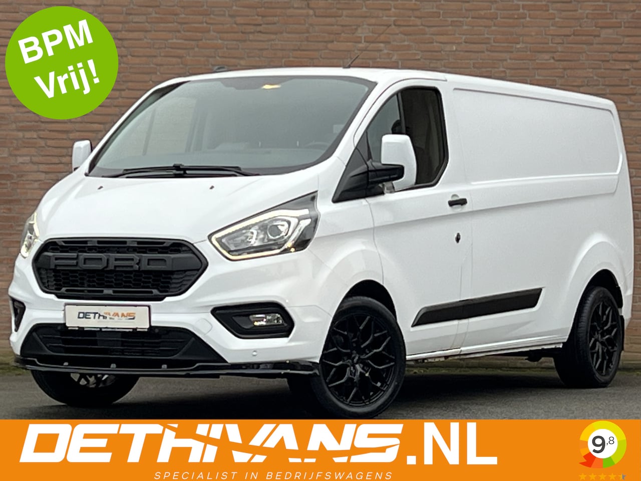 Ford Transit Custom - 2.0TDCI 130PK Lang / Raptor Edition / Cruisecontrol / Euro6 - AutoWereld.nl