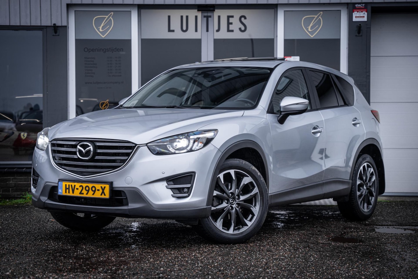 Mazda CX-5 - 2.0L AUT 160 GT-M 4WD Org.NL*Schuifdak*Trekhaak*Leder*BOSE*Stoelmemo*Xenon*NAP - AutoWereld.nl