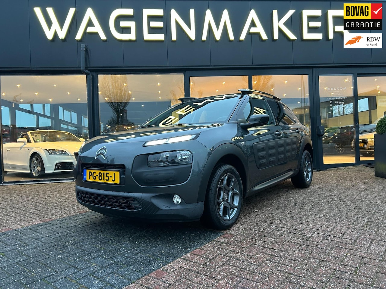 Citroën C4 Cactus - 1.2 PureTech Shine Clima|Cruise|NAVIGATIE - AutoWereld.nl
