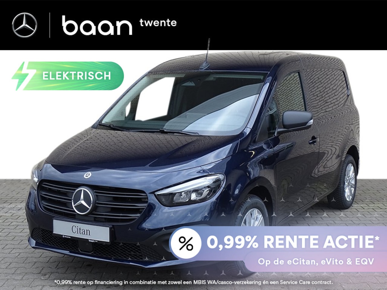 Mercedes-Benz eCitan - 112 Pro L1 51 kWh I WLTP 285 km I 2-Zits - AutoWereld.nl