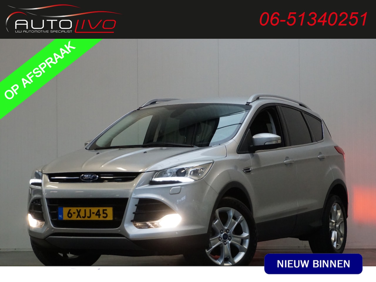 Ford Kuga - 1.6 Titanium 150 PK! NL AUTO! BOM VOL! - AutoWereld.nl