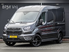 Ford Transit - L2H2 | 165Pk A8 Aut. | Raptor Edition | 2x Schuifdeur | Achteruitrijcamera | Trekhaak | 19
