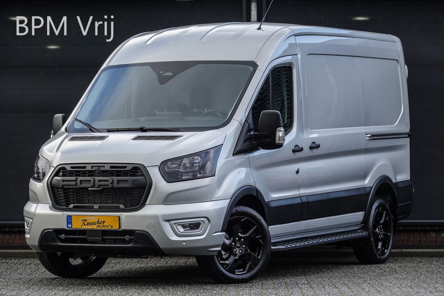 Ford Transit - L2H2 | 165Pk A8 Aut. | Raptor Edition | 2x Schuifdeur | Achteruitrijcamera | Trekhaak | 19 - AutoWereld.nl