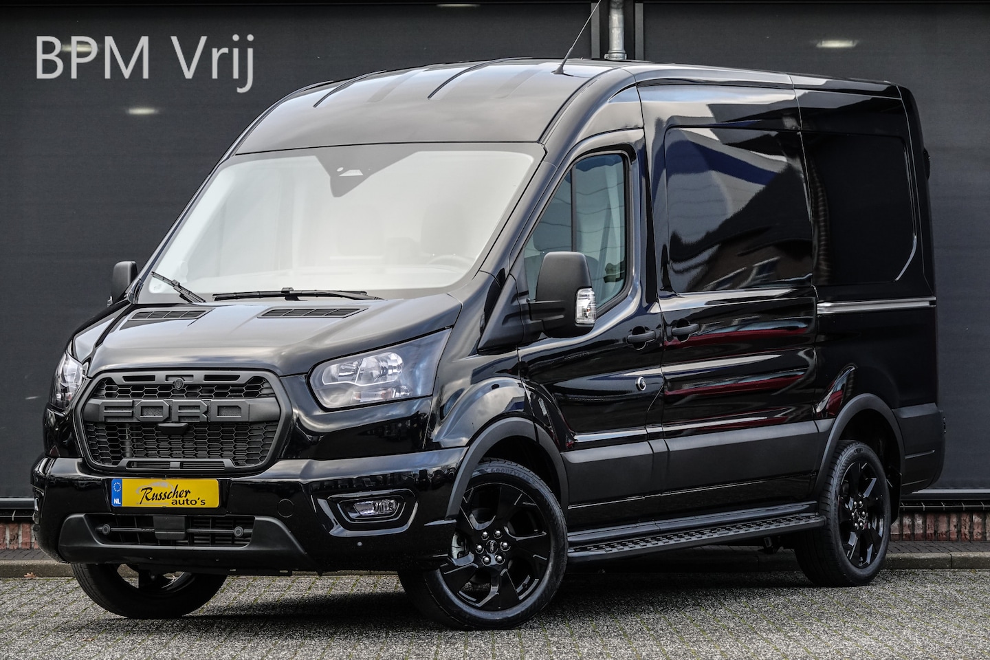 Ford Transit - L2H2 | 165Pk A8 Aut. | Raptor Edition | 2x Schuifdeur | Achteruitrijcamera | Trekhaak | 19 - AutoWereld.nl