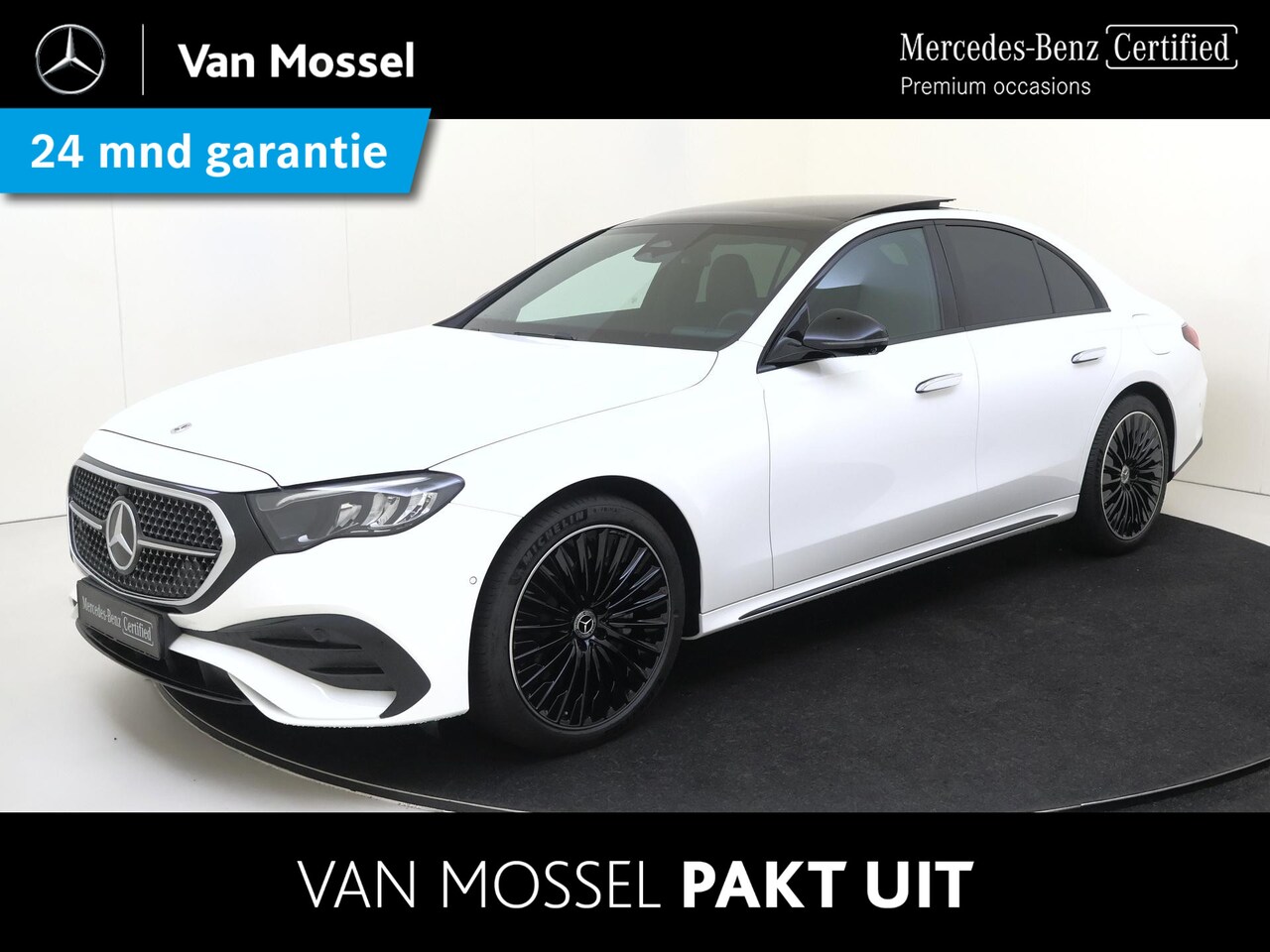 Mercedes-Benz E-klasse - 300 e AMG Line / Panoramadak/ Night/ Burmester/ 20 inch/ Verlichte grille - AutoWereld.nl