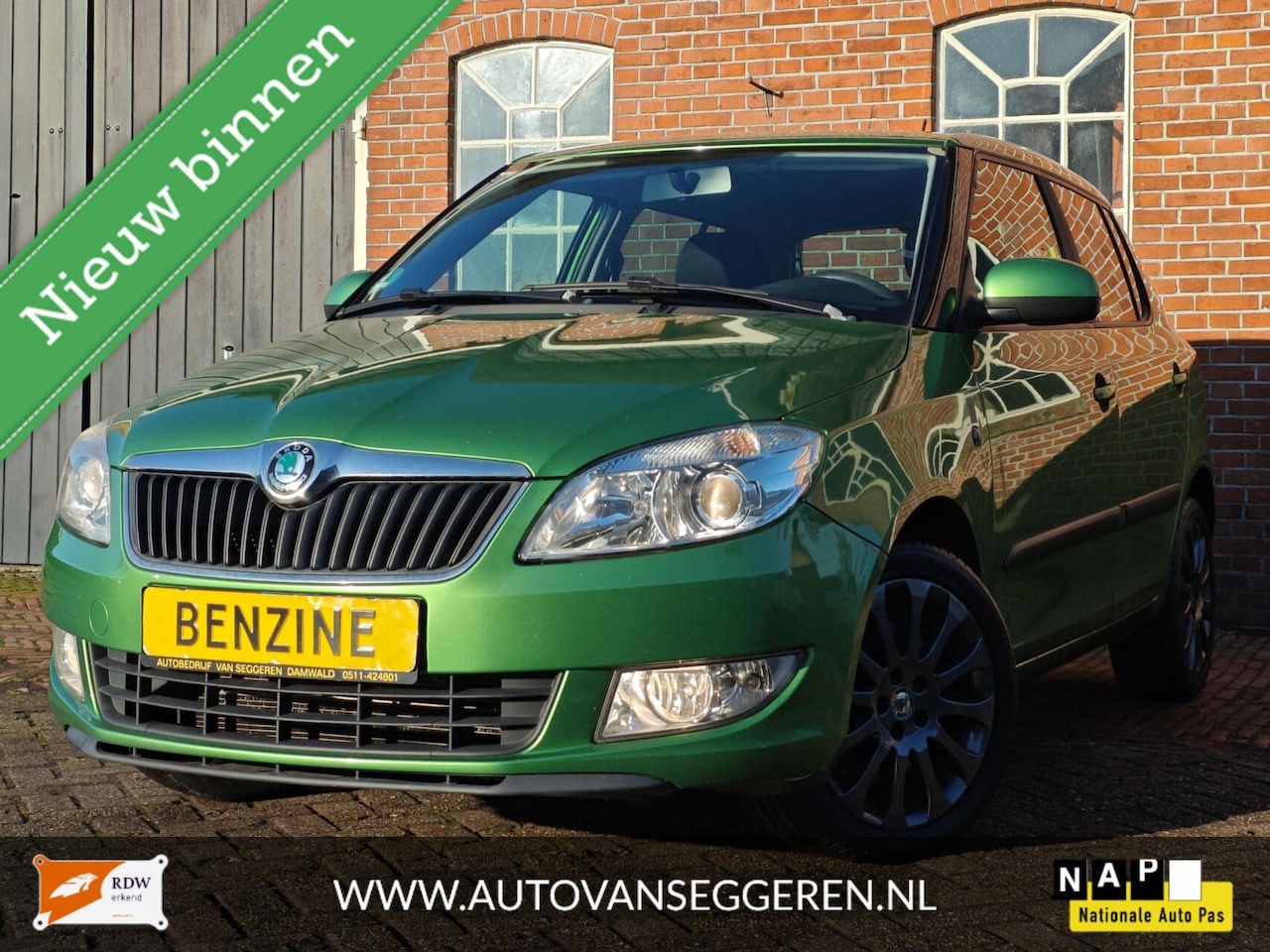 Skoda Fabia - 1.2 TSI Style - 105PK / Cruise / Garantie / APK - AutoWereld.nl
