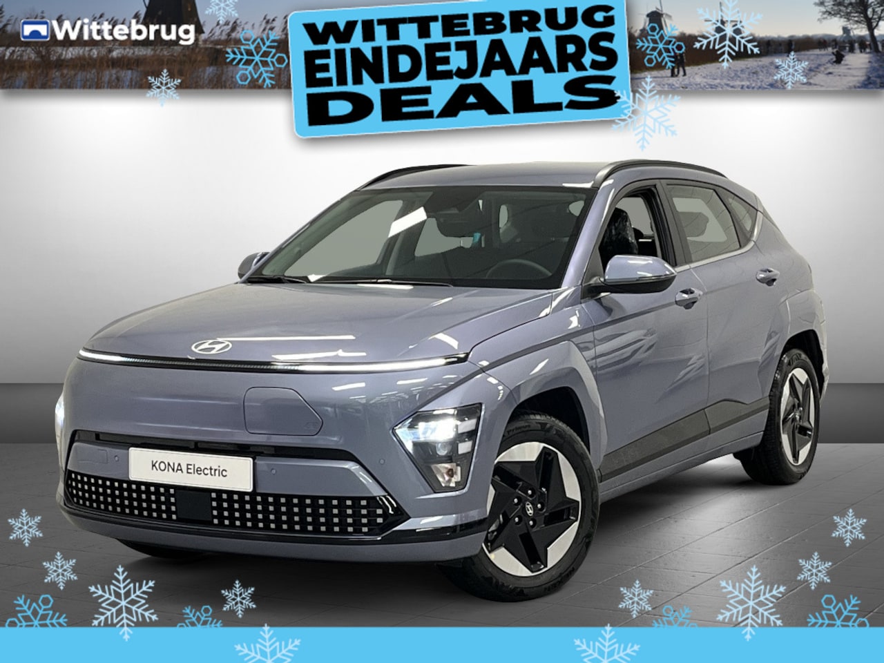 Hyundai Kona Electric - Comfort Smart 65.4 kWh Volledig Elektrisch, met Warmtepomp, Navigatie, Automatische Aircon - AutoWereld.nl