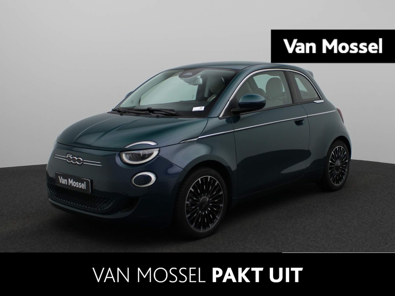 Fiat 500e - 3+1 La Prima 42 kWh | Leder | Navi | Stoel Verw. | Cam | Led | DAB | Apple Carplay | Direc - AutoWereld.nl