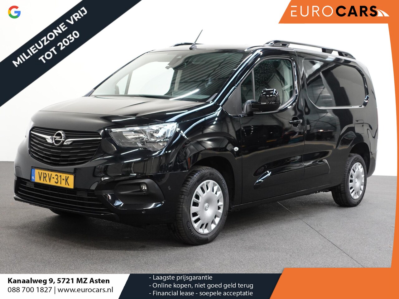 Opel Combo - 1.5D 130PK L2H1 Edition Automaat Airco Bluetooh Navi Camera Parkeersensoren 2 Zits - AutoWereld.nl