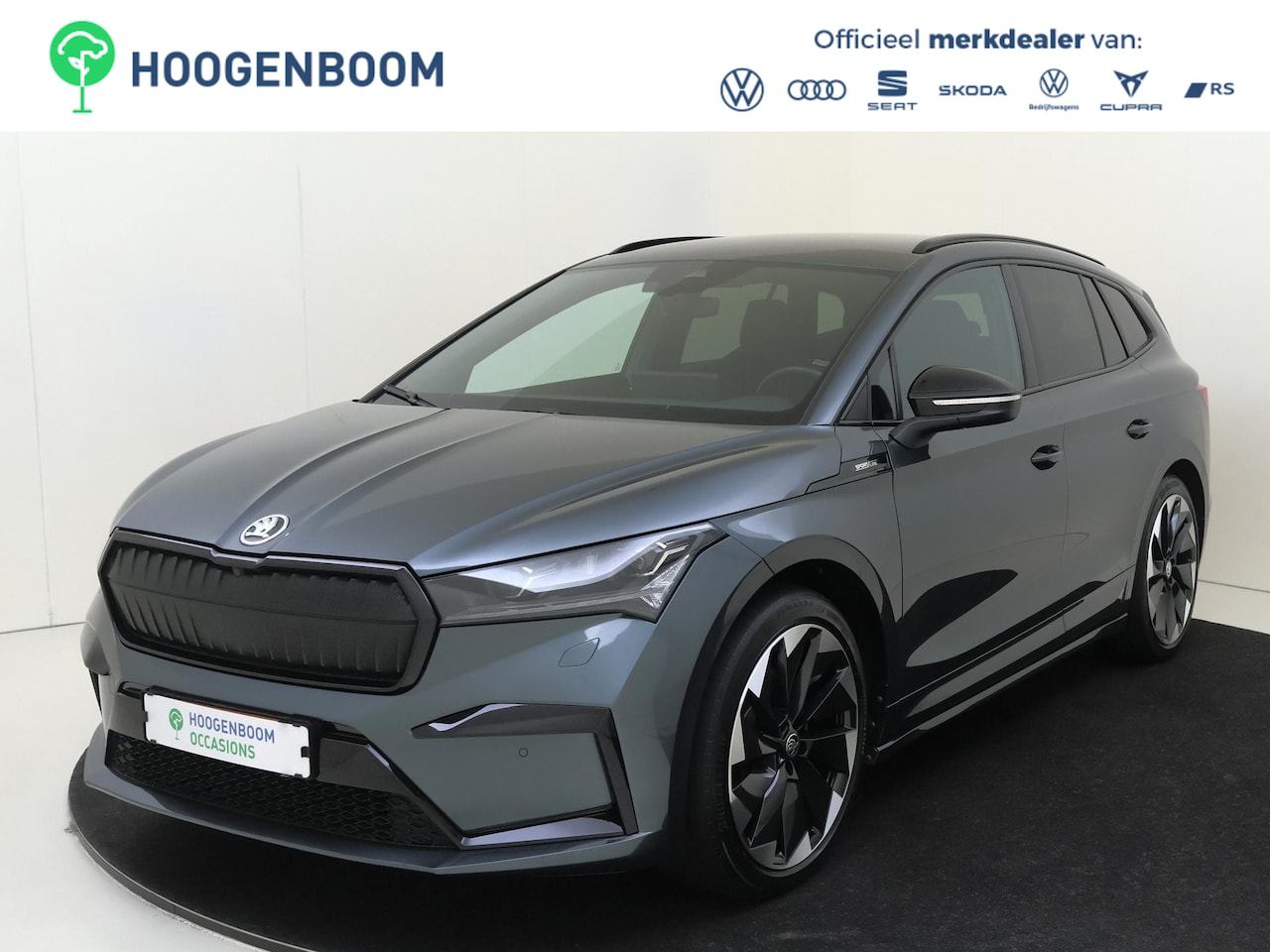Skoda Enyaq iV - 60 Sportline | Dodehoek detectie | Keyless | Achteruitrijcamera | LED matrix verlichting | - AutoWereld.nl