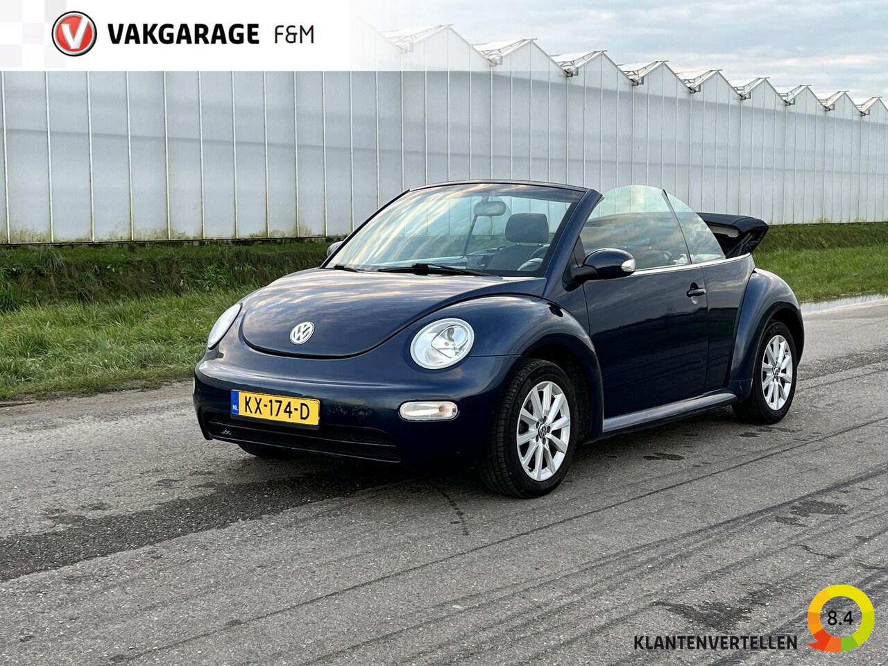 Volkswagen New Beetle Cabriolet - 1.6 Highline Geinig voor weinig! - AutoWereld.nl
