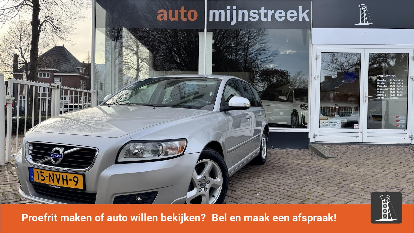 Volvo V50 - 2.0 Sport | Uniek | Volledig Volvo onderhouden | - AutoWereld.nl