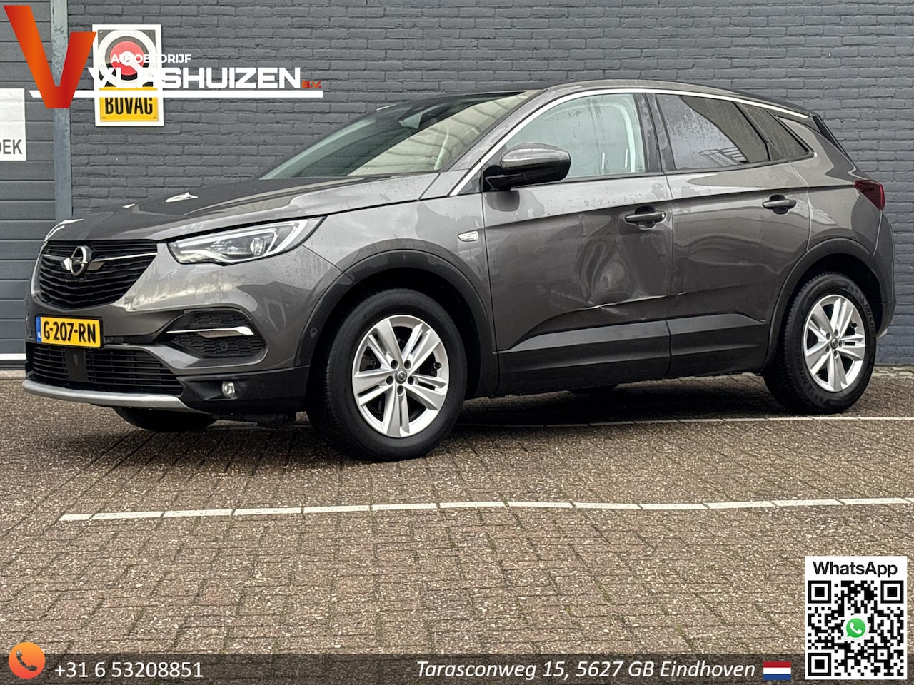 Opel Grandland X - 1.2 Turbo Business Executive Automaat | € 7.400,- NETTO! | Cruise | Climate | Navi | PDC | - AutoWereld.nl